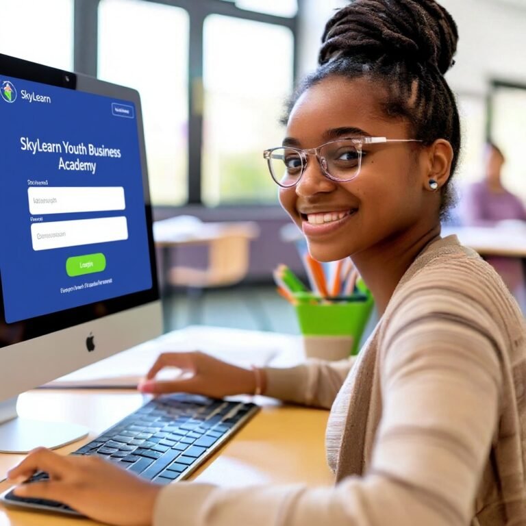 learner,picture,with,a,computer,ready,to,login